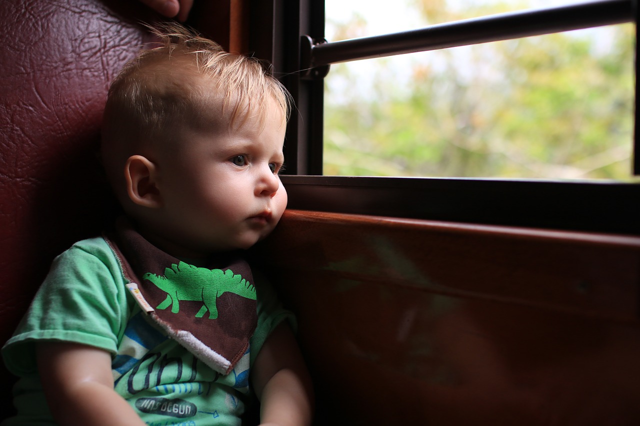 Viaggiare in treno con i bambini